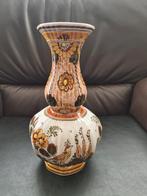 Holland Delfts Vaas met Deksel - Handbeschilderd, Antiek en Kunst, Antiek | Keramiek en Aardewerk, Ophalen of Verzenden