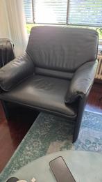 Leolux bank en fauteuil, Ophalen, Zo goed als nieuw, 75 tot 100 cm
