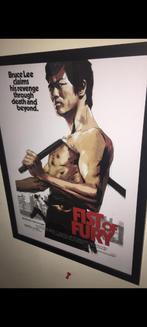 Bruce lee, Rechthoekig Staand, Ophalen of Verzenden, Zo goed als nieuw, A1 t/m A3