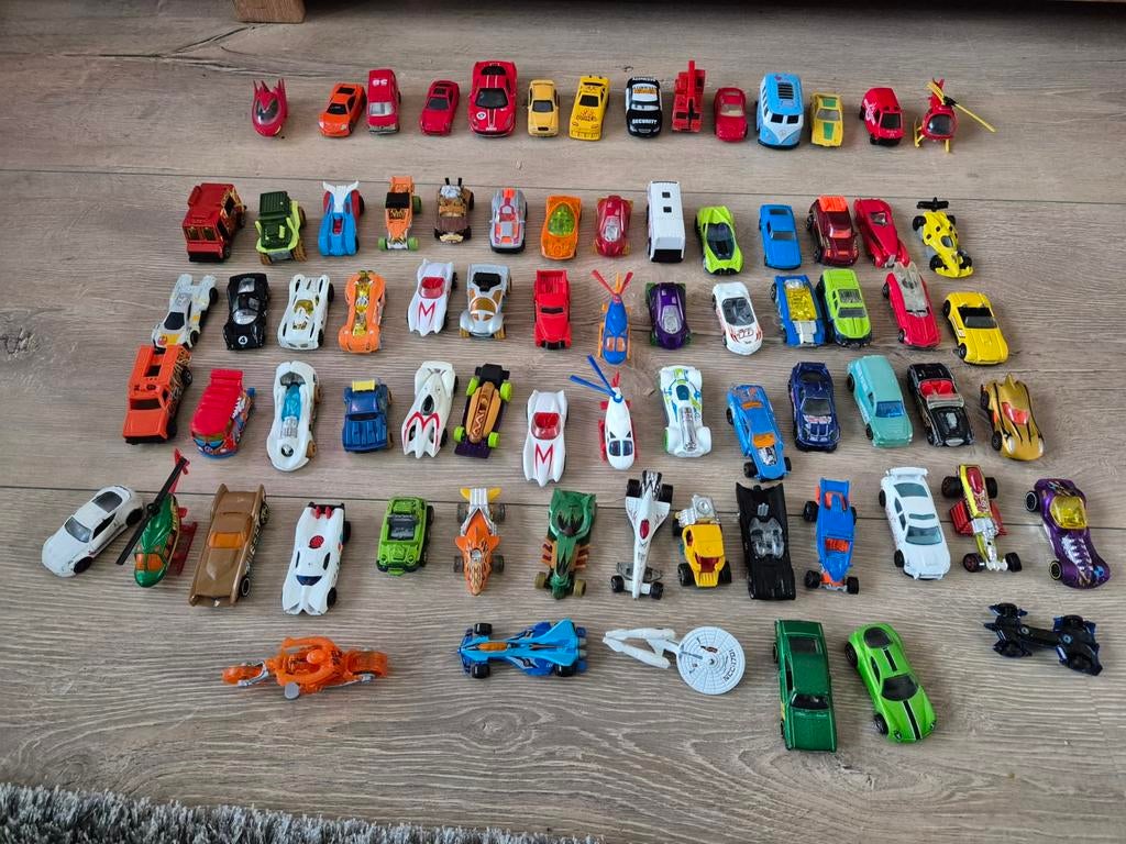 Grote partij Hotwheels en andere autootjes, Ophalen of Verzenden, Gebruikt, Jongen of Meisje