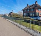 Sierhekwerk, elektrische inritpoort, tuinpoort en looppoort, Ophalen, Gebruikt, IJzer, Sierhekwerk