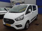 Ford Transit Custom 280 2.0 TDCI L1H1 Trend DUBBELE CABINE A, Auto's, Bestelauto's, Voorwielaandrijving, Stof, 4 cilinders, 2000 kg