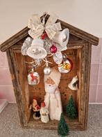 Antiek Kerstkastje van Hout, Diversen, Kerst, Ophalen of Verzenden, Zo goed als nieuw