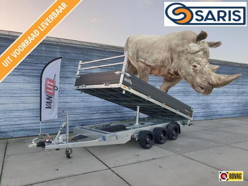 Saris HD 3x1800kg 406x204 Kipper, Parabool, black-edit,, Auto diversen, Aanhangers en Bagagewagens, Nieuw