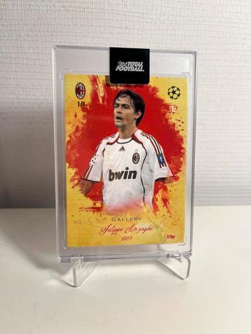 Filippo Inzaghi gold gallery 1/1 (total football, AC Milan) beschikbaar voor biedingen