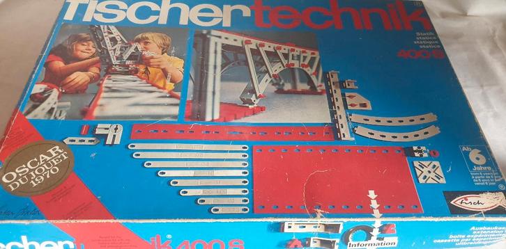 Fischer technik 400s, Verzamelen, Speelgoed, Zo goed als nieuw, Ophalen of Verzenden