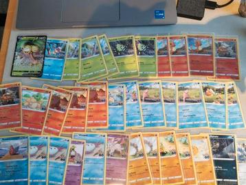Pokémon kaarten van de Pokémon Go Serie. Sleeved. beschikbaar voor biedingen