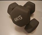 Set van 2 dumbbells - 4kg per stuk, Sport en Fitness, Fitnessmaterialen, Ophalen