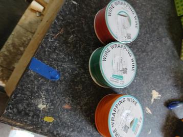 3x 250 meter aansluitdraad bv modeltrein 0.14 beschikbaar voor biedingen