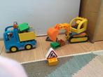 Duplo graafmachine bouwplaats 10812, Ophalen of Verzenden, Gebruikt, Complete set, Duplo