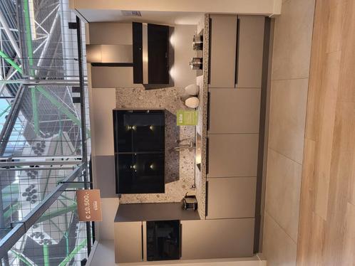 Kunstof werkblad INCL. achterwand en BAUKNECHT apparatuur., Huis en Inrichting, Keuken | Keukenelementen, Nieuw, Minder dan 100 cm