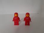 Lego 2 rode Astronauten, Kinderen en Baby's, Speelgoed | Duplo en Lego, Ophalen of Verzenden, Zo goed als nieuw