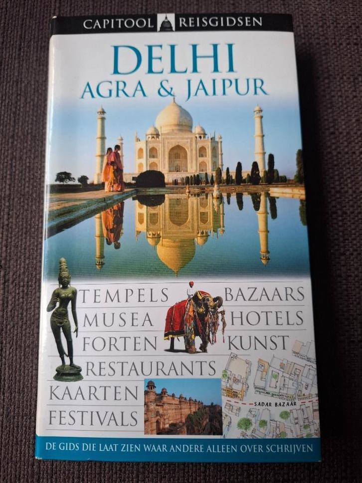Capitool reisgids - Delphi Agra en Jaipur, Boeken, Reisgidsen, Gelezen, Reisgids of -boek, Azië, Capitool, Ophalen of Verzenden