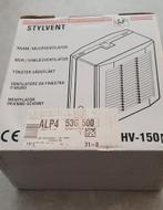 Stylvent raam/muurventilator van S & P, Doe-het-zelf en Verbouw, Ventilatie en Afzuiging, Ophalen of Verzenden, Nieuw, Ventilator