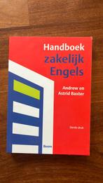 Andrew Baxter - Handboek zakelijk Engels, Ophalen of Verzenden, Zo goed als nieuw, Andrew Baxter; Astrid Baxter