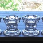 Stel Kandelaars / Sfeerlichten VCM Reims Art Deco Vintage, Ophalen of Verzenden, Glas