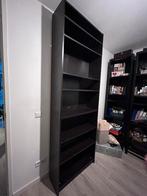 IKEA Billy boekenkast zwart bruin, 50 tot 100 cm, 25 tot 50 cm, Met plank(en), Zo goed als nieuw