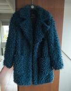 Teddy jas, Kleding | Dames, Jassen | Winter, Ophalen of Verzenden, Zo goed als nieuw, Maat 34 (XS) of kleiner, Blauw