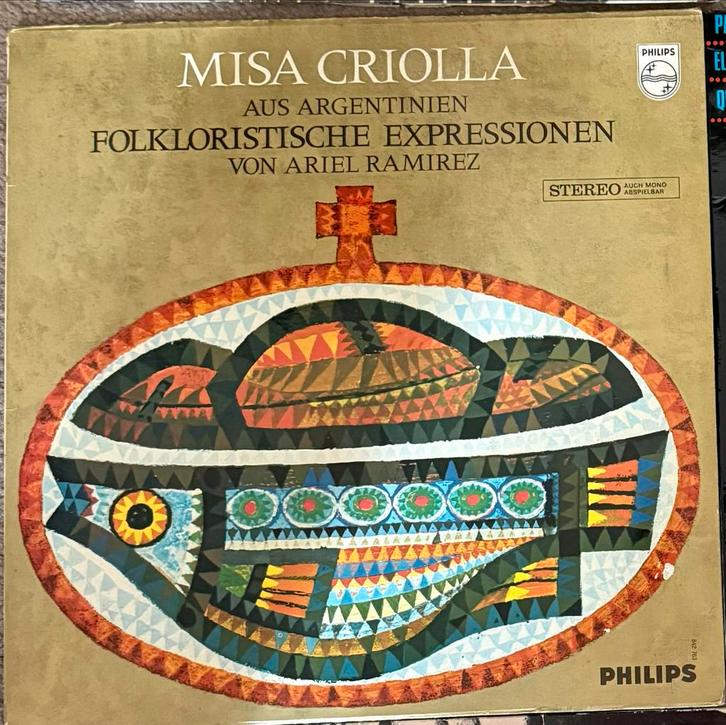 Misa Criolla - Ariel Ramirez - Philips LP, Cd's en Dvd's, Vinyl | Klassiek, Gebruikt, Modernisme tot heden, Vocaal, 12 inch, Ophalen