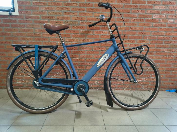 Transportfiets BSP BOOZZ 56cm maat M matblauw, Fietsen en Brommers, Fietsen | Heren | Herenfietsen, Gebruikt, Overige merken, 53 tot 57 cm