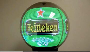 iball exhibitions advertising rotating spinning 3d 360 LED beschikbaar voor biedingen