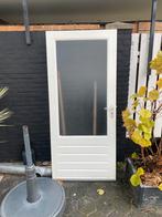 Hard houten deur 1960x875, Schuur, Zo goed als nieuw, Zonder ramen, Ophalen