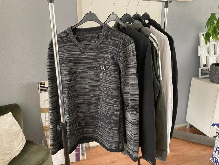 Trui Chasin maat M (ophalen/verzenden), Kleding | Heren, Truien en Vesten, Gedragen, Maat 48/50 (M), Grijs, Ophalen