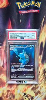 Blastoise EX 200/165 - PSA 9, Ophalen of Verzenden, Zo goed als nieuw, Losse kaart