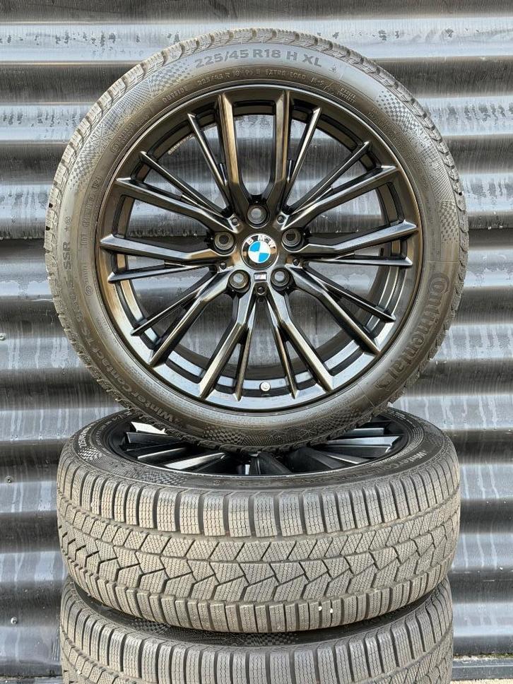 18” Orig Bmw G20 G21 G22 G23 Styl 796M velgen winterbanden, Auto-onderdelen, Banden en Velgen, Band(en), Winterbanden, 21 inch