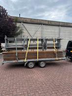 Marktkramen met aanhanger, Ophalen, Gebruikt