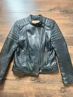 Goosecraft Leren Jas - Maat S, Kleding | Dames, Jassen | Zomer, Goosecraft, Zwart, Ophalen of Verzenden, Zo goed als nieuw