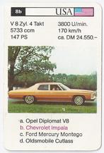 Ak3926 autokaartje 8b chevrolet impala, Ophalen of Verzenden, Zo goed als nieuw, Auto's