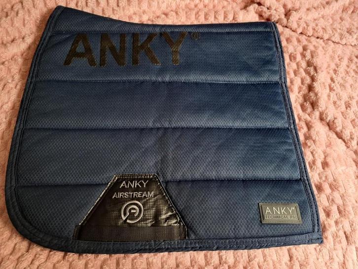 Anky Airstream dekje Full Donkerblauw, Dieren en Toebehoren, Paarden en Pony's | Dekens en Dekjes, Gebruikt, Dekje, Ophalen of Verzenden