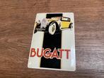 Bugatti bordje metaal vintage, Ophalen of Verzenden, Zo goed als nieuw, Auto's