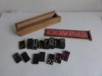 Domino in houten doosje, antiek, Antiek en Kunst, Antiek | Speelgoed, Ophalen of Verzenden