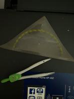 Passer en geodriehoek, Verzenden, Gebruikt