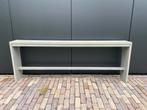 Sidetable steigerhout grey wash, Ophalen, Zo goed als nieuw, 150 tot 200 cm, Overige houtsoorten
