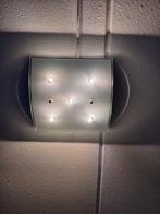 Plafondlamp incl. ledlampjes dimbaar, Ophalen, Gebruikt, Glas, Chique