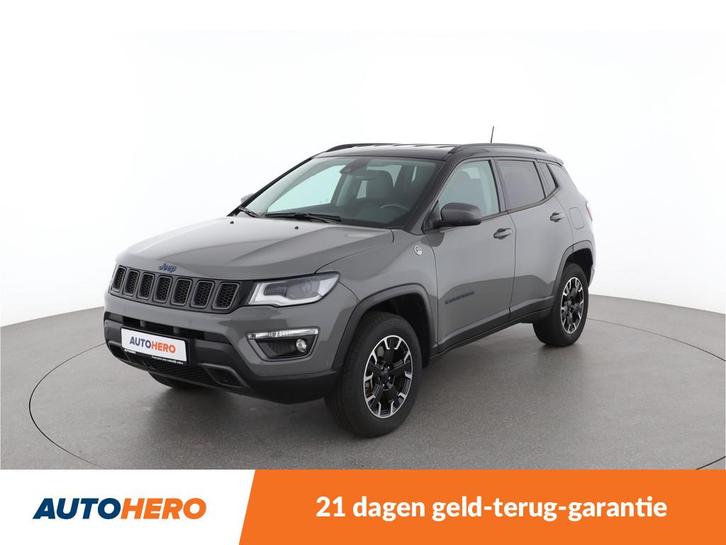 Jeep Compass 4xe 240 Plug-in Hybrid Electric Trailhawk | ZW0, Auto's, Jeep, Te koop, Compass, 4x4, ABS, Achteruitrijcamera, Airbags