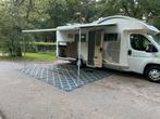 Fiat Half-Integraal Camper - 2013, Caravans en Kamperen, Ringverwarming, Fiat, Treinzit, Buitenlamp