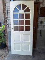 opdekdeur met ruitjes, Ophalen, 80 tot 100 cm, Binnendeur, Zo goed als nieuw