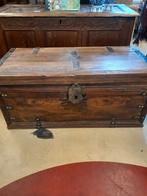 Houten kist boeken kist dekenkist., Ophalen, Minder dan 50 cm, Gebruikt, 50 tot 100 cm