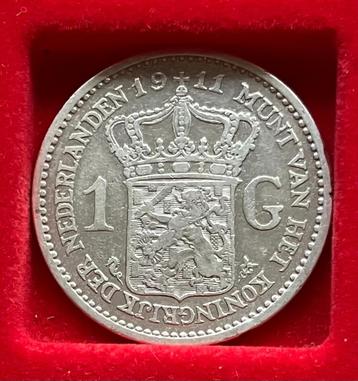 VERSCHILLENDE JAREN 1 gulden Wilhelmina 'Hermelijnen Mantel' beschikbaar voor biedingen