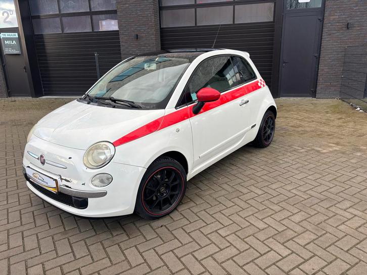 Fiat 500 1.2 C 2010 Wit, Auto's, Fiat, Bedrijf, Benzine, B, Hatchback, Handgeschakeld, Origineel Nederlands, Wit, Voorwielaandrijving