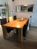 Eetkamertafel van 240x100cm, Huis en Inrichting, Tafels | Eettafels, Ophalen, Gebruikt, 100 tot 150 cm, Eikenhout