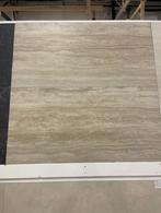 Prachtige Travertine-look vloertegels, 2 formaten 3 kleuren, Keramiek, Overige typen, Nieuw, Ophalen of Verzenden