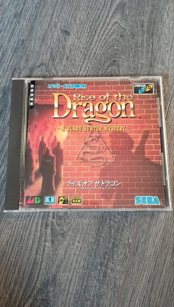 Rise Of The Dragon Sega Mega CD JAP, Spelcomputers en Games, Games | Sega, Zo goed als nieuw, Overige modellen, Overige genres