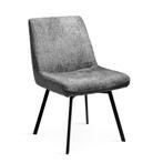 eetkamerstoelen, Ophalen, Gebruikt, Zwart, Metaal