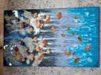 Epoxy art met gedroogde bloemen, Antiek en Kunst, Ophalen