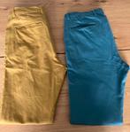 WE w31 l 30 mosterdgeel en zeeblauw slim jog chino broek, Kleding | Heren, Ophalen, Zo goed als nieuw, Maat 46 (S) of kleiner